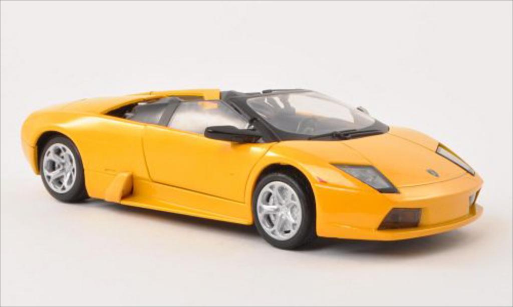 Lamborghini Murcielago Roadster 1/24 Motormax Roadster metallic yellow diecast model cars