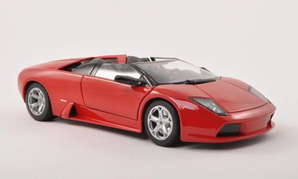 Lamborghini Murcielago Roadster 1/18 Burago Roadster red Verdeck offen diecast model cars