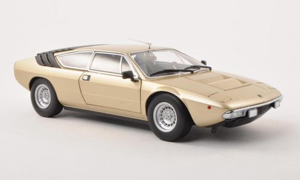 Lamborghini Urraco 1/18 Kyosho P250 gold diecast model cars