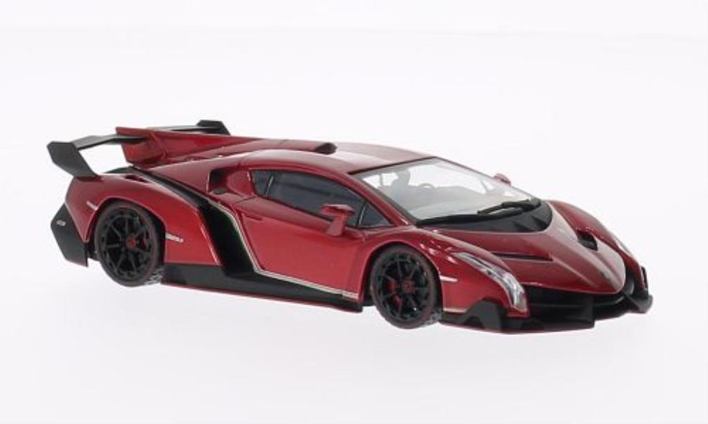 Lamborghini Veneno 1/43 Kyosho red mit redem Dekorstreifen diecast model cars