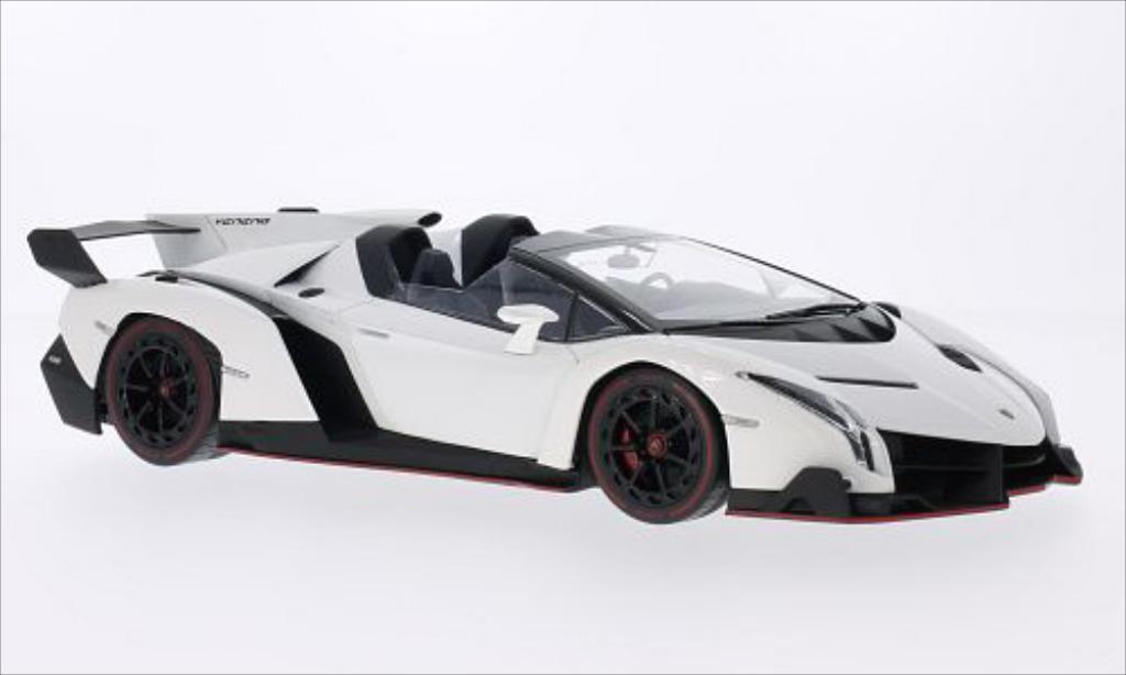 Lamborghini Veneno 1/18 Kyosho Roadster metallic white/red diecast model cars