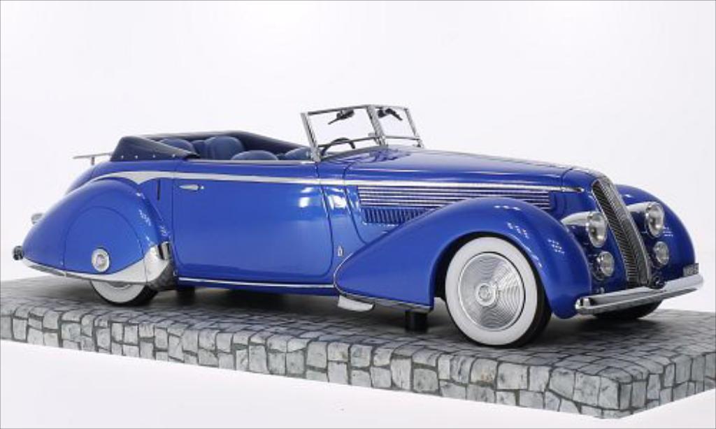 Lancia Astura 1/18 Minichamps Tipo 233 Corto metallic blue RHD 1936 diecast model cars