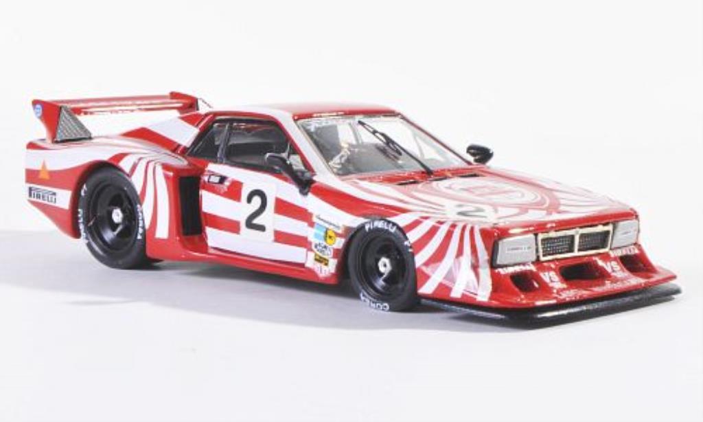 Lancia Beta 1/43 Best Monte Carlo No.2 Mugello 1980 /W.Rohrl diecast model cars