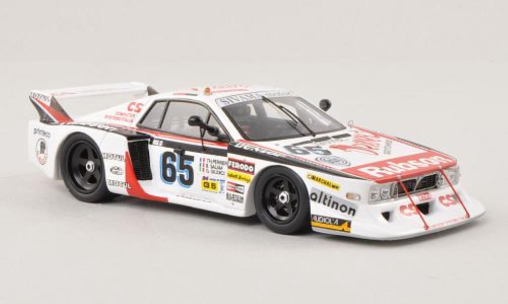 Lancia Beta 1/43 Spark Monte Carlo No.65 Sivama Motor 24h Le Mans 1982 /P.Giudicci diecast model cars