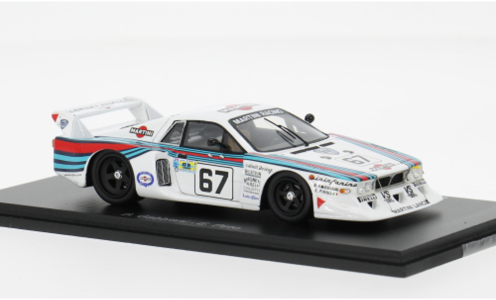 Lancia Beta 1/43 Spark Montecarlo Turbo 24h Le Mans 1981 #67 B.Gabbiani/E.Pirro 1:43 diecast model cars