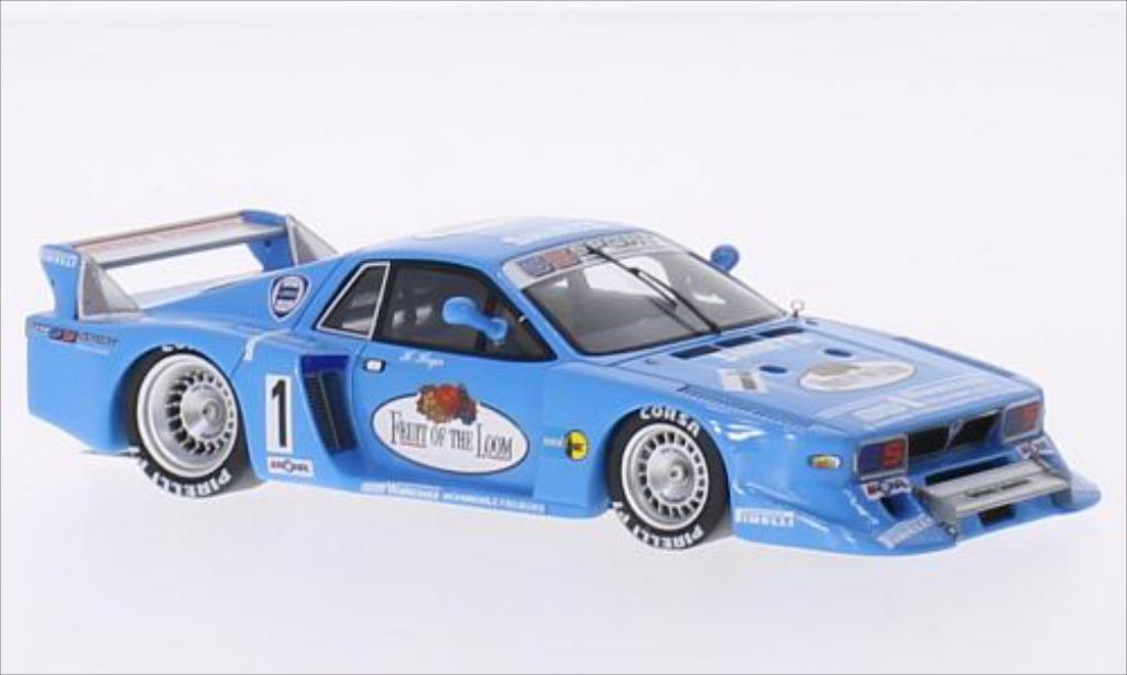 Lancia Beta 1/43 Spark No.1 GS Sport Fruit of the Loom DRM Zolder 1981 diecast model cars