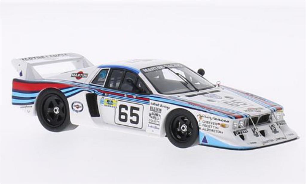 Lancia Beta 1/43 Spark No.65 Martini Racing Le Mans Le Mans 1981 /C.Facetti diecast model cars
