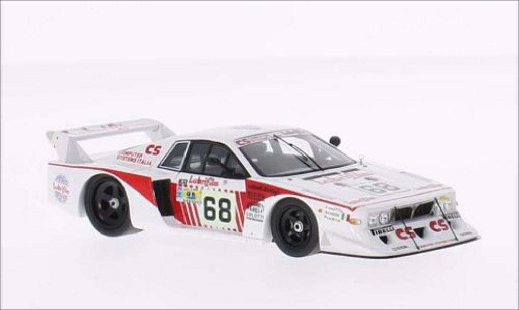 Lancia Beta 1/43 Spark No.68 Lubrifilm 24h Le Mans 1981 /G.Schon diecast model cars