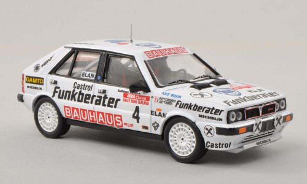 Lancia Delta 1/43 Trofeu HF 4WD No.4 Funkberater Rally Neuseeland 1987 /J.Pattermann diecast model cars