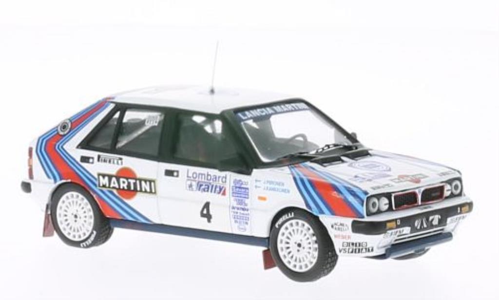 Lancia Delta 1/43 IXO HF 4Wd No.4 Martini RAC Rally 1987 /Piironen diecast model cars