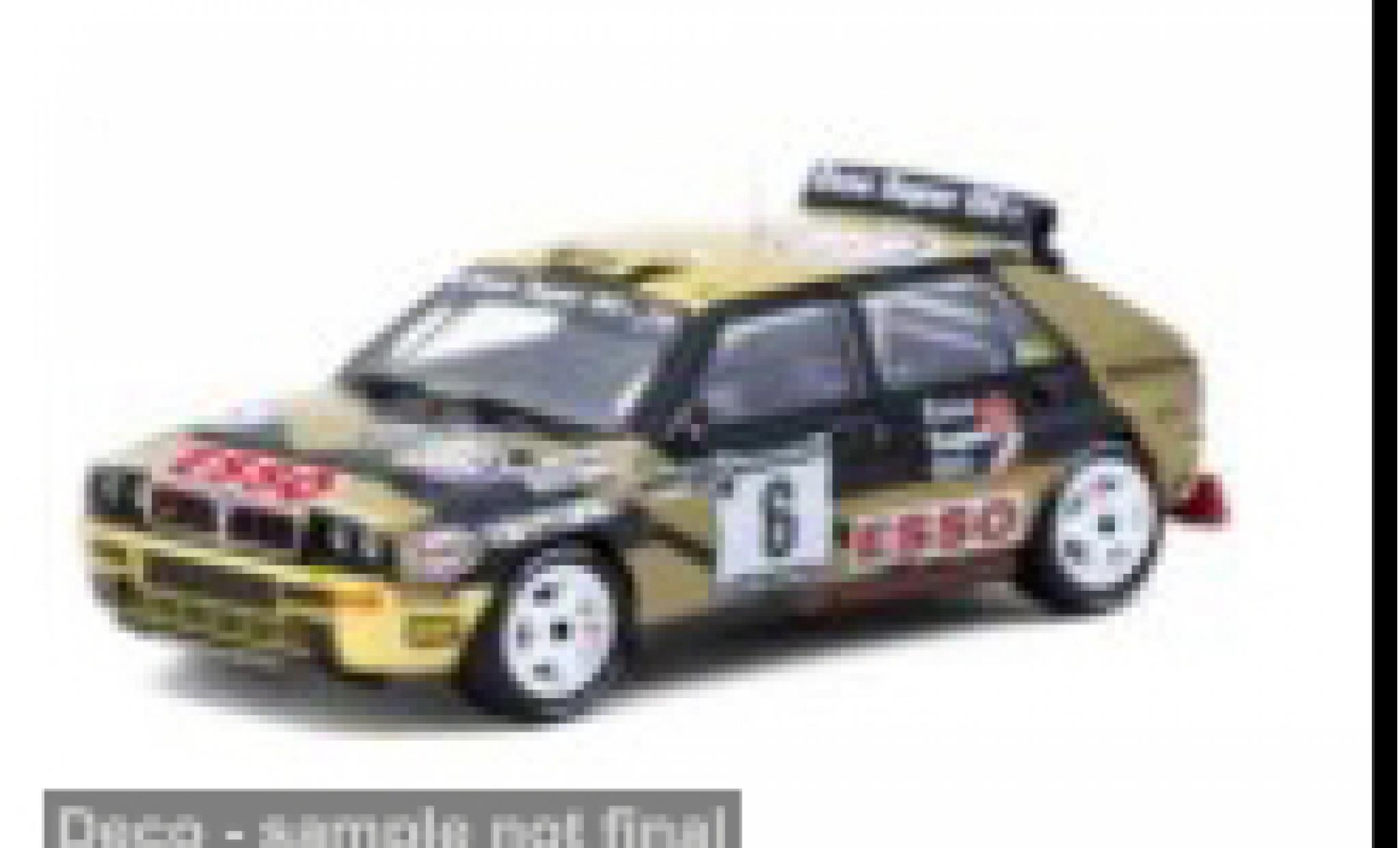 Lancia Delta 1/64 Tarmac Works HF Integrale Rally Piancavallo 1993 #6 P.Longhi 1:64 diecast model cars