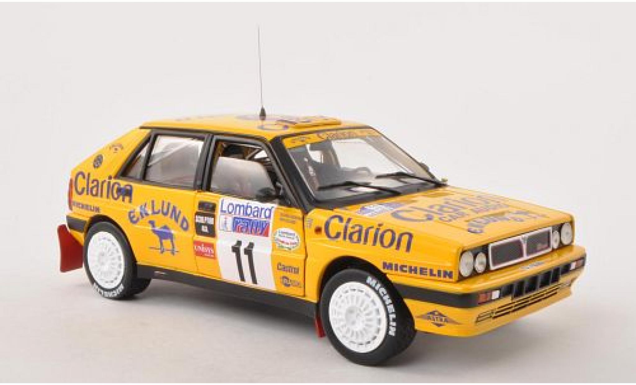 Lancia Delta 1/18 Sun Star Integral Clarion 1:18 diecast model cars