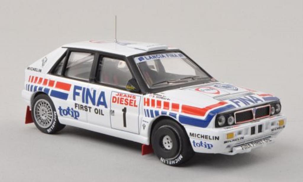 Lancia Delta 1/43 IXO Integrale 16V No.1 Fina Rally San Remo 1991 /B.Occelli diecast model cars