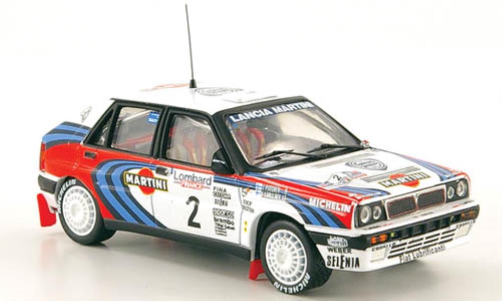 Lancia Delta 1/43 Vitesse Integrale 16V No.2 Martini Rally England 1991 /Piironen diecast model cars