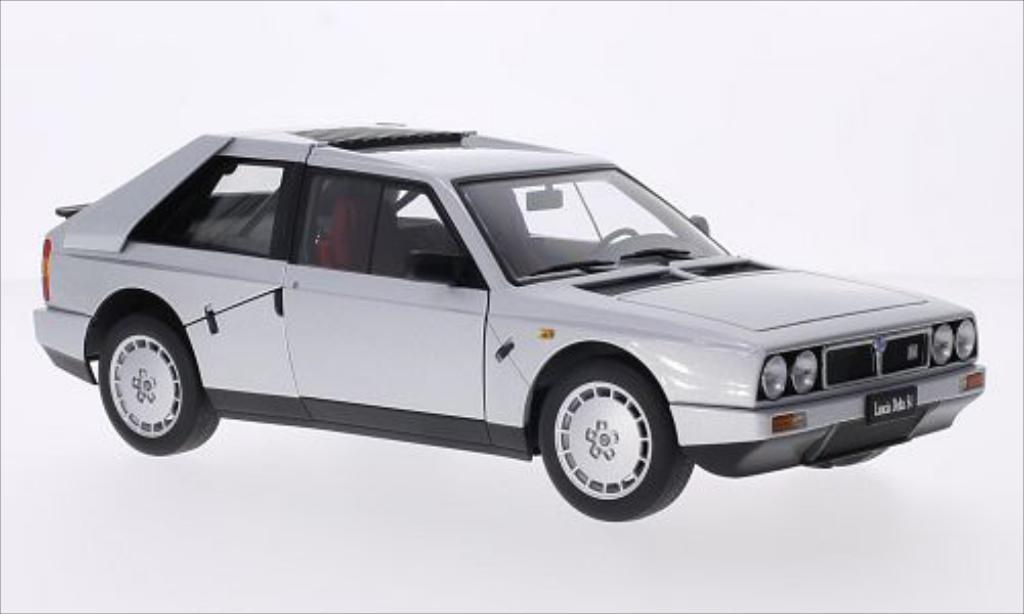Lancia Delta S4 1/18 Autoart S4 metallic grey 1985 diecast model cars