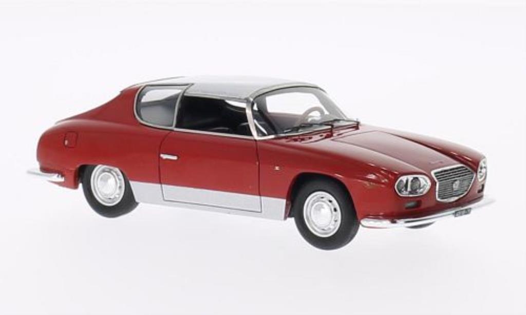 Lancia Flavia 1/43 Neo Sport Zagato red/grey 1963 diecast model cars