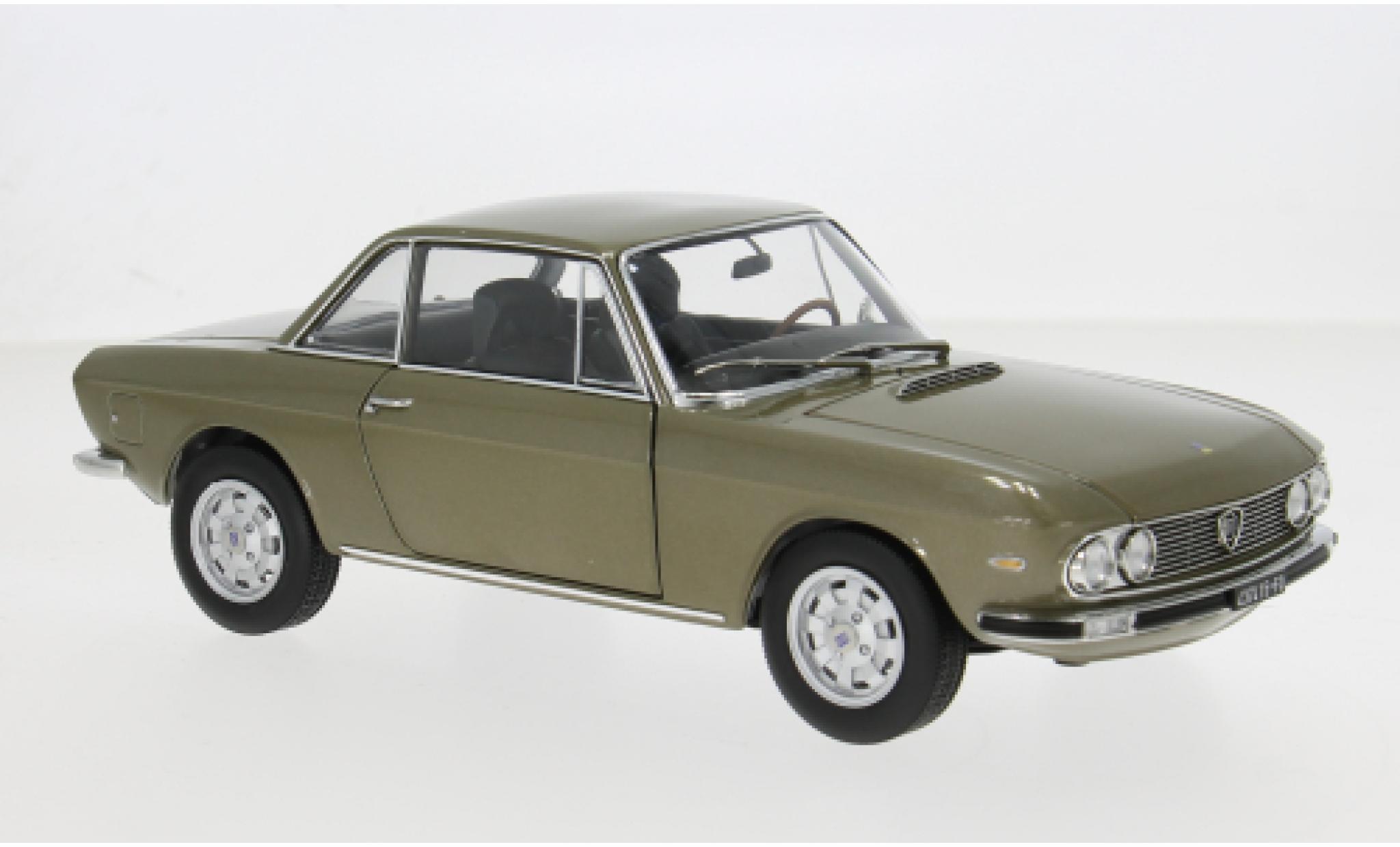 Lancia Fulvia 1/18 Norev gold 1971 1:18 diecast model cars