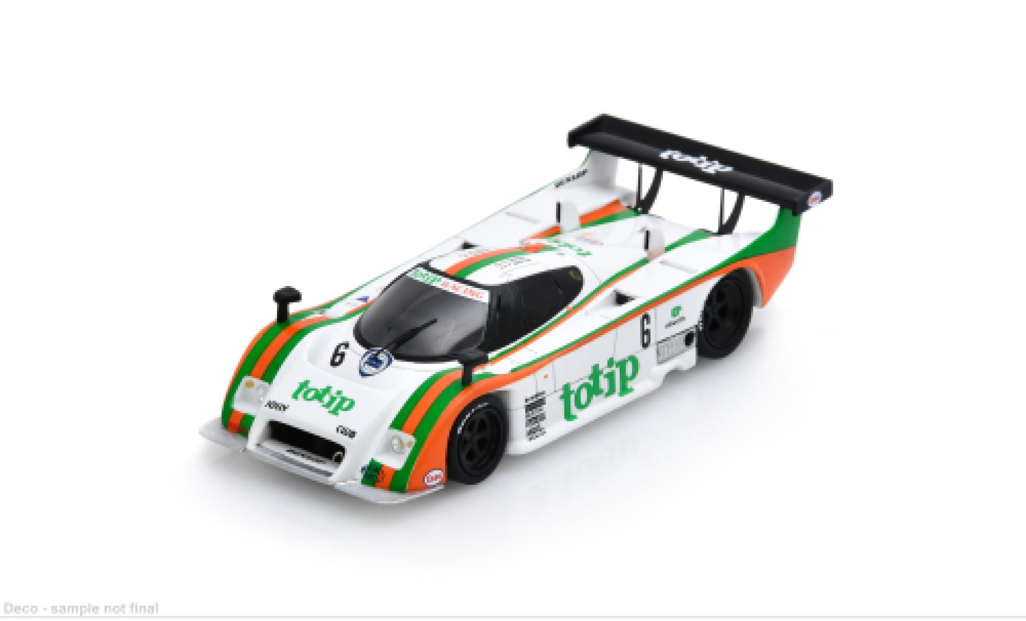 Lancia LC2 1/43 Spark Monza 1984 #6 P.Martini/B.Gabbiani 1:43 diecast model cars