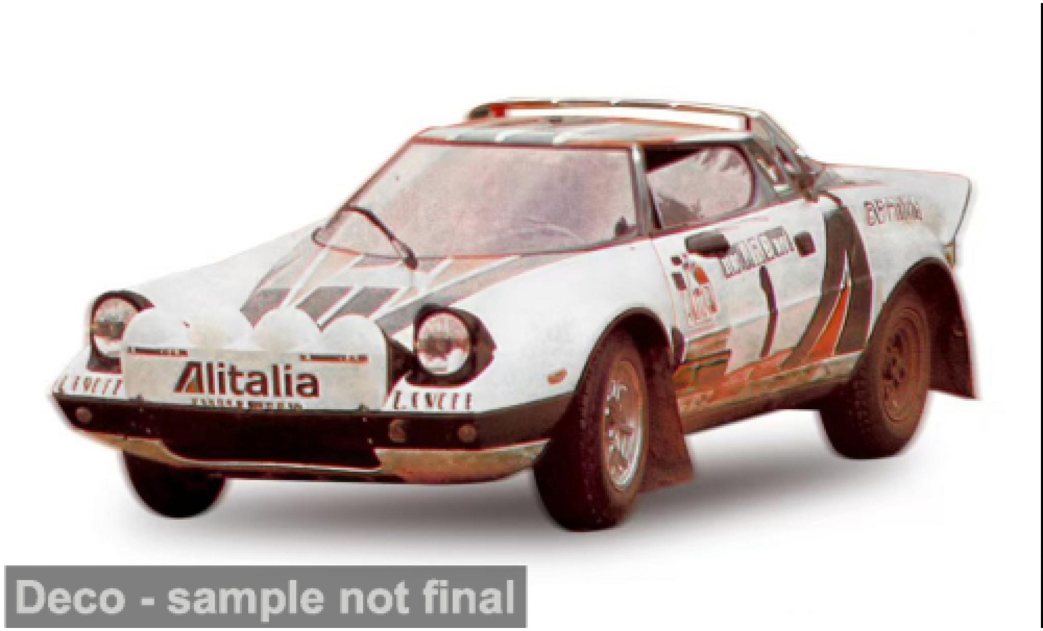 Lancia Stratos 1/18 Sun Star HF Rally Portugal 1976 #1 S.Munari/S.Maiga 1:18 diecast model cars