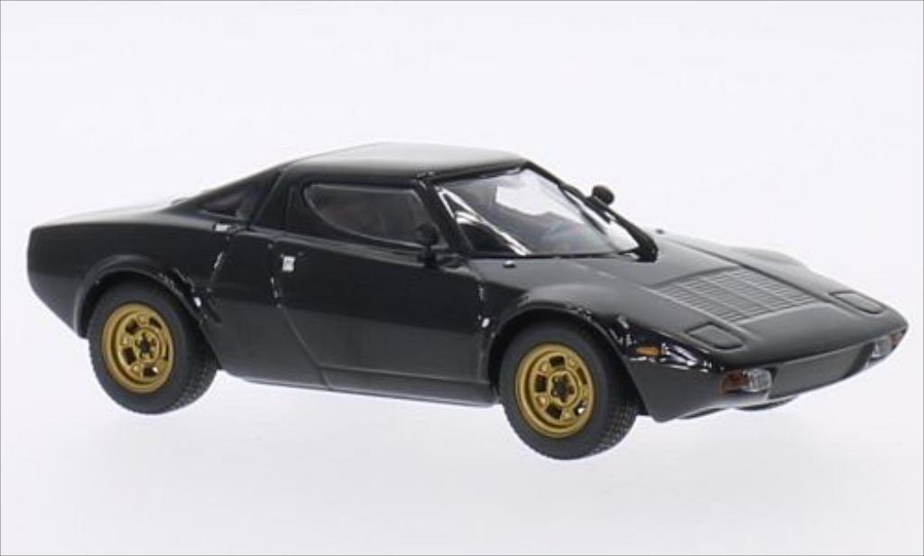 Lancia Stratos 1/43 Minichamps Stradale black diecast model cars