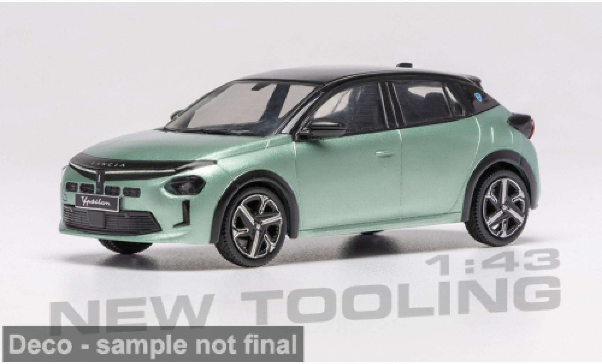 Lancia Ypsilon 1/43 IXO green/black 2025 1:43 diecast model cars