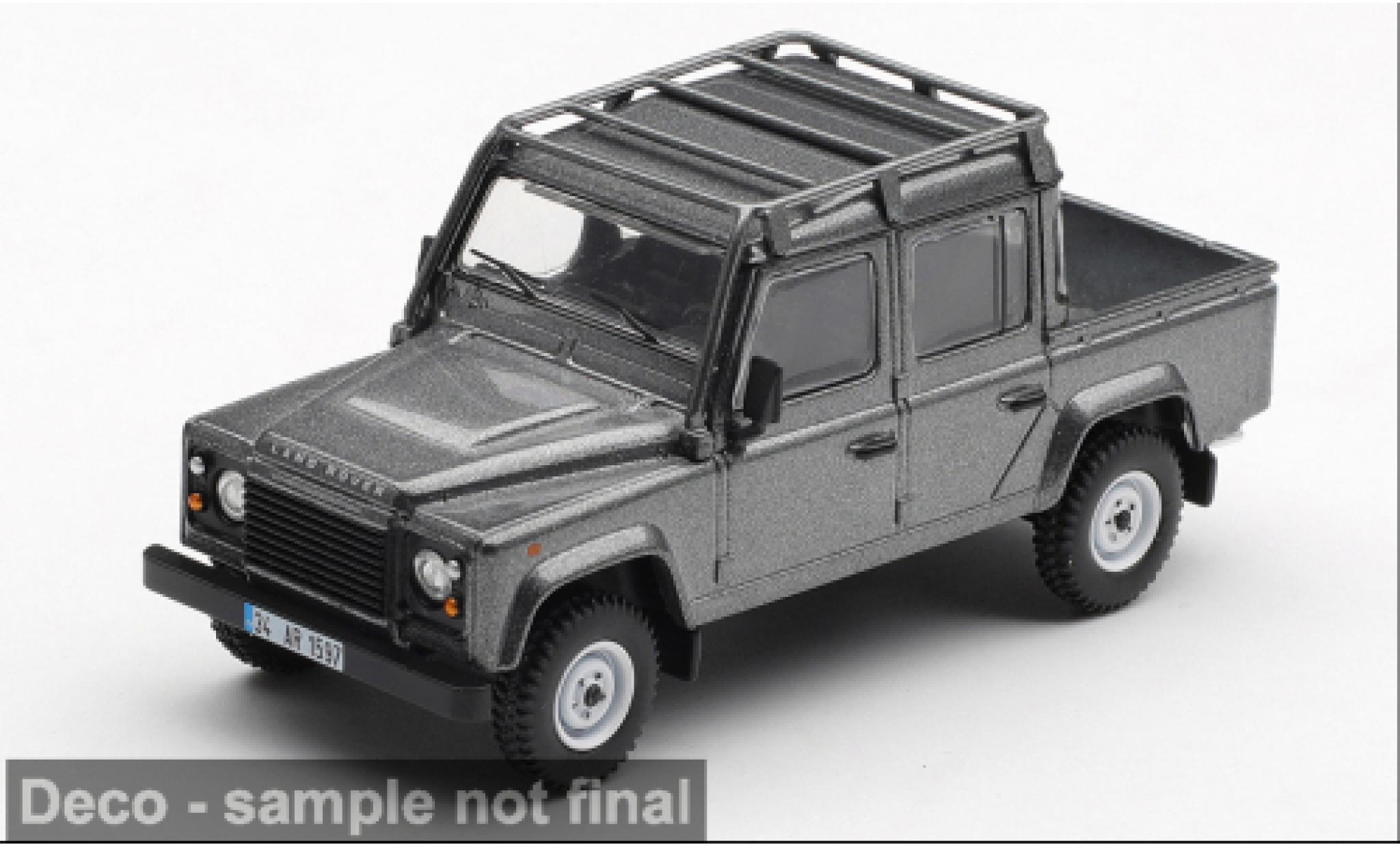Land Rover Defender 1/64 Mini GT 110 Crew Cab with English Blister Packaging grey 2012 James Bond 007 &ndash; Skyfall 1:64 diecast model cars