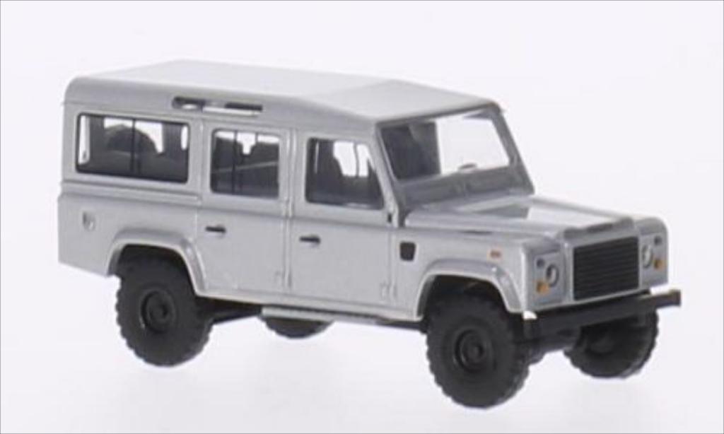 Land Rover Defender 1/87 Busch 110 Station Wagon grey diecast model cars