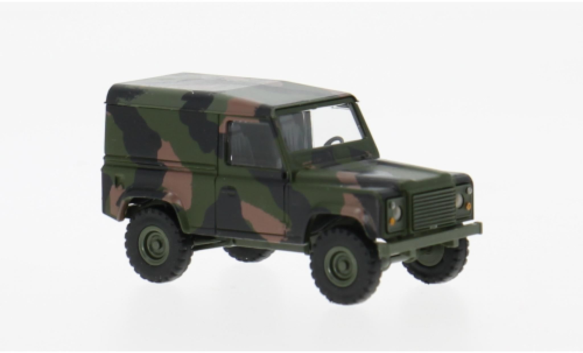 Land Rover Defender 1/87 Busch 90 Kasten oliv 1983 1:87 diecast model cars