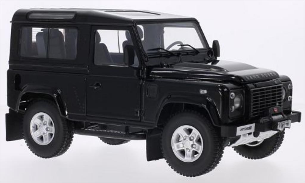 Land Rover Defender 1/18 Kyosho 90 metallic black diecast model cars