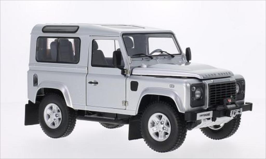 Land Rover Defender 1/18 Kyosho 90 grey/black diecast model cars