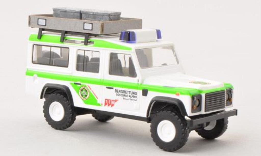 Land Rover Defender 1/87 Busch Bergrettung Bozen Sarntal (Nr.8) diecast model cars