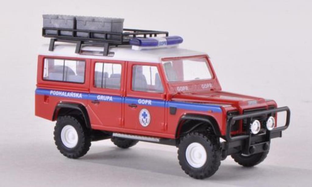 Land Rover Defender 1/87 Busch Podhalanska Grupa GOPR - Bergrettung Polen diecast model cars