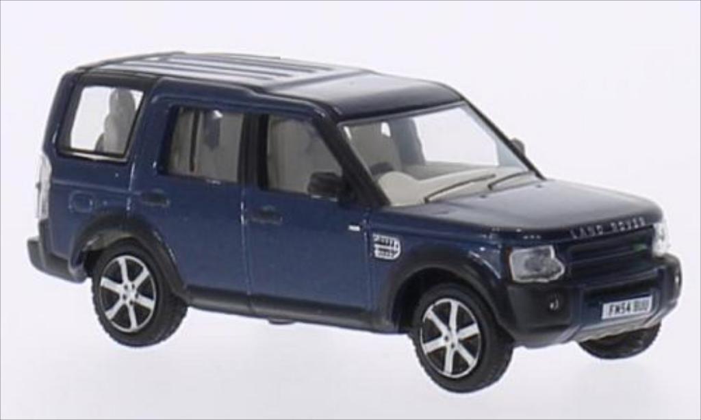 Land Rover Discovery 1/76 Oxford 3 metallic blue RHD diecast model cars