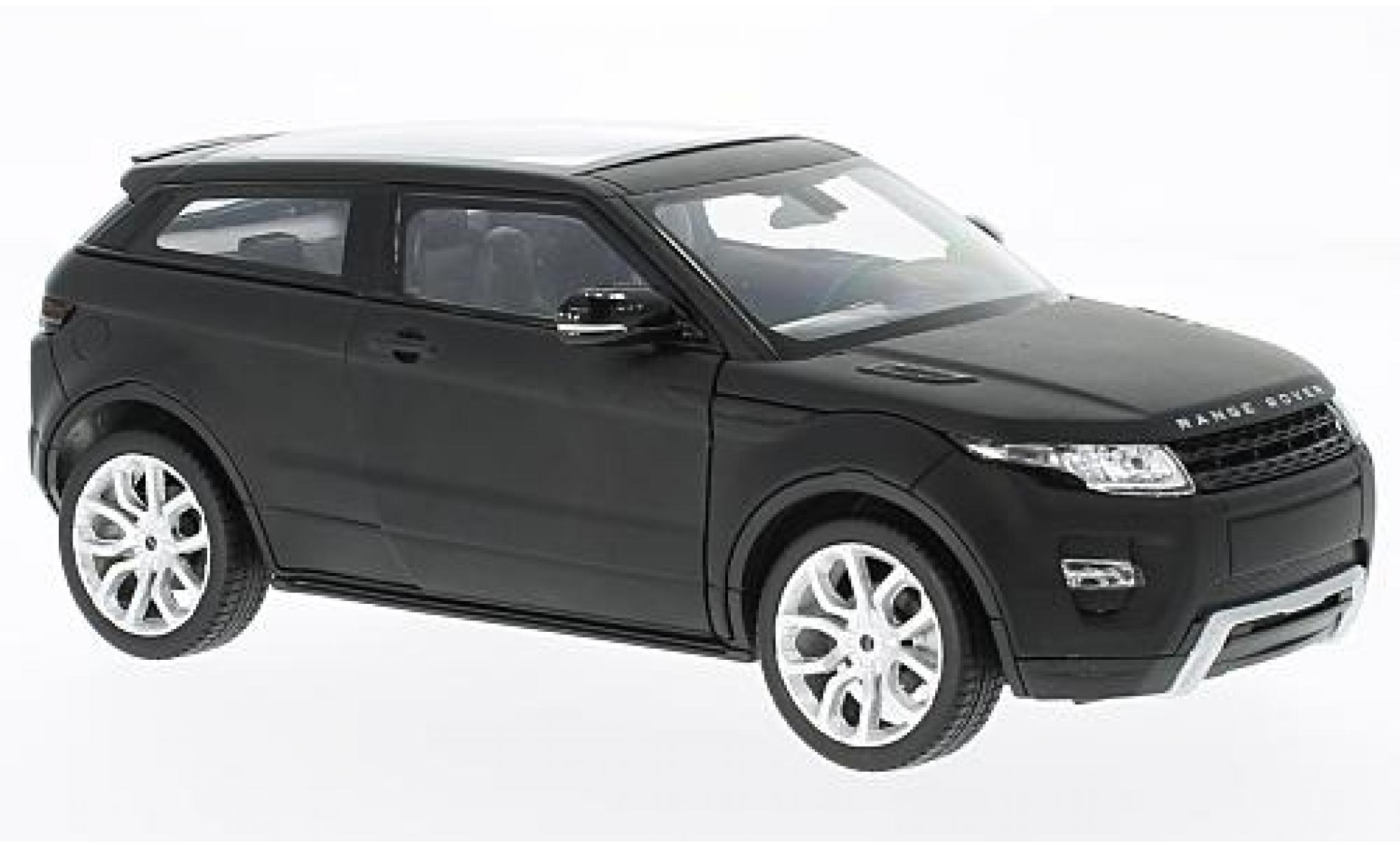 Land Rover Range Rover 1/24 Welly Ev black 1:24 diecast model cars