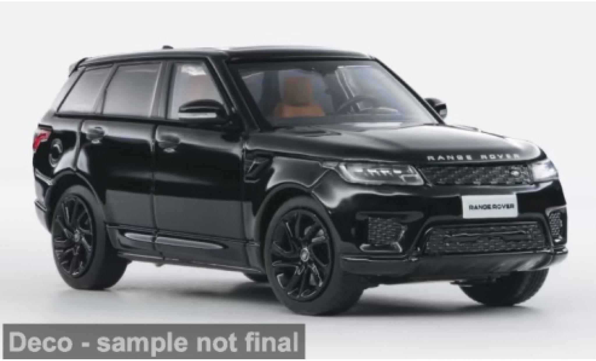 Land Rover Range Rover 1/64 WhelArt black 1:64 diecast model cars