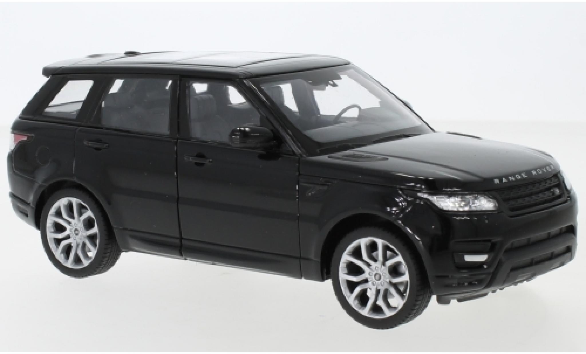 Land Rover Range Rover 1/24 Welly Sp black 1:24 diecast model cars