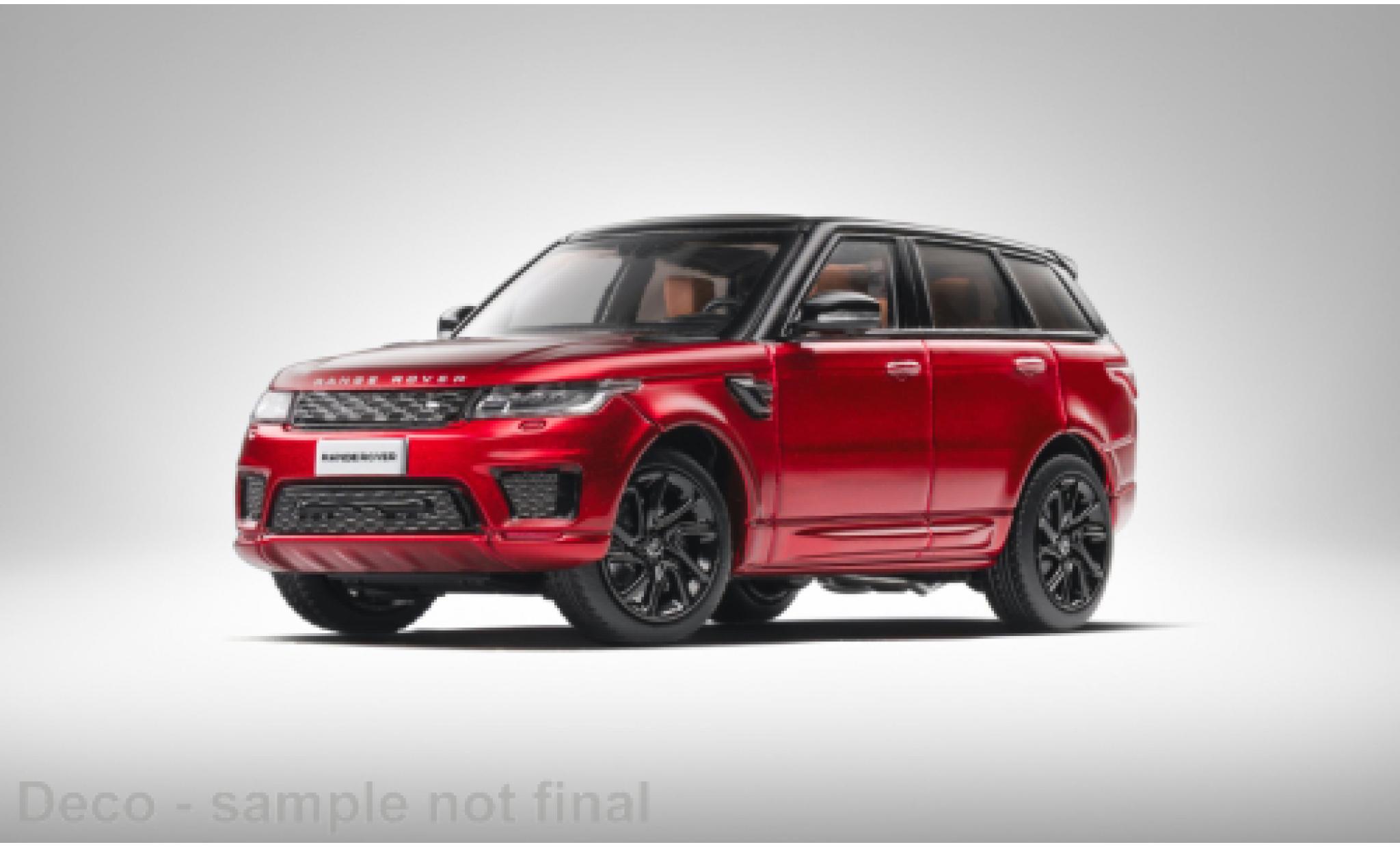 Range Rover Sport 1/64 WhelArt Land Rover red/black 2005 1:64 diecast model cars