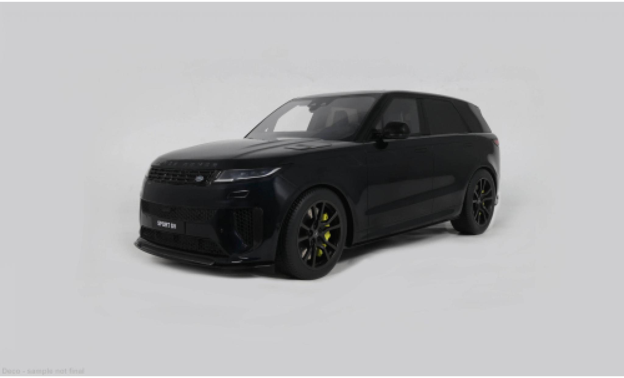 Range Rover Sport 1/12 GT Spirit Land Rover SV black 2024 1:12 diecast model cars