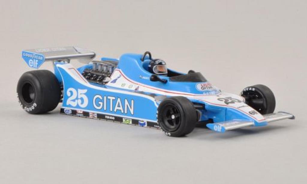 Ligier JS11 1/43 Spark No.25 Gitanes GP Niederlande 1979 diecast model cars