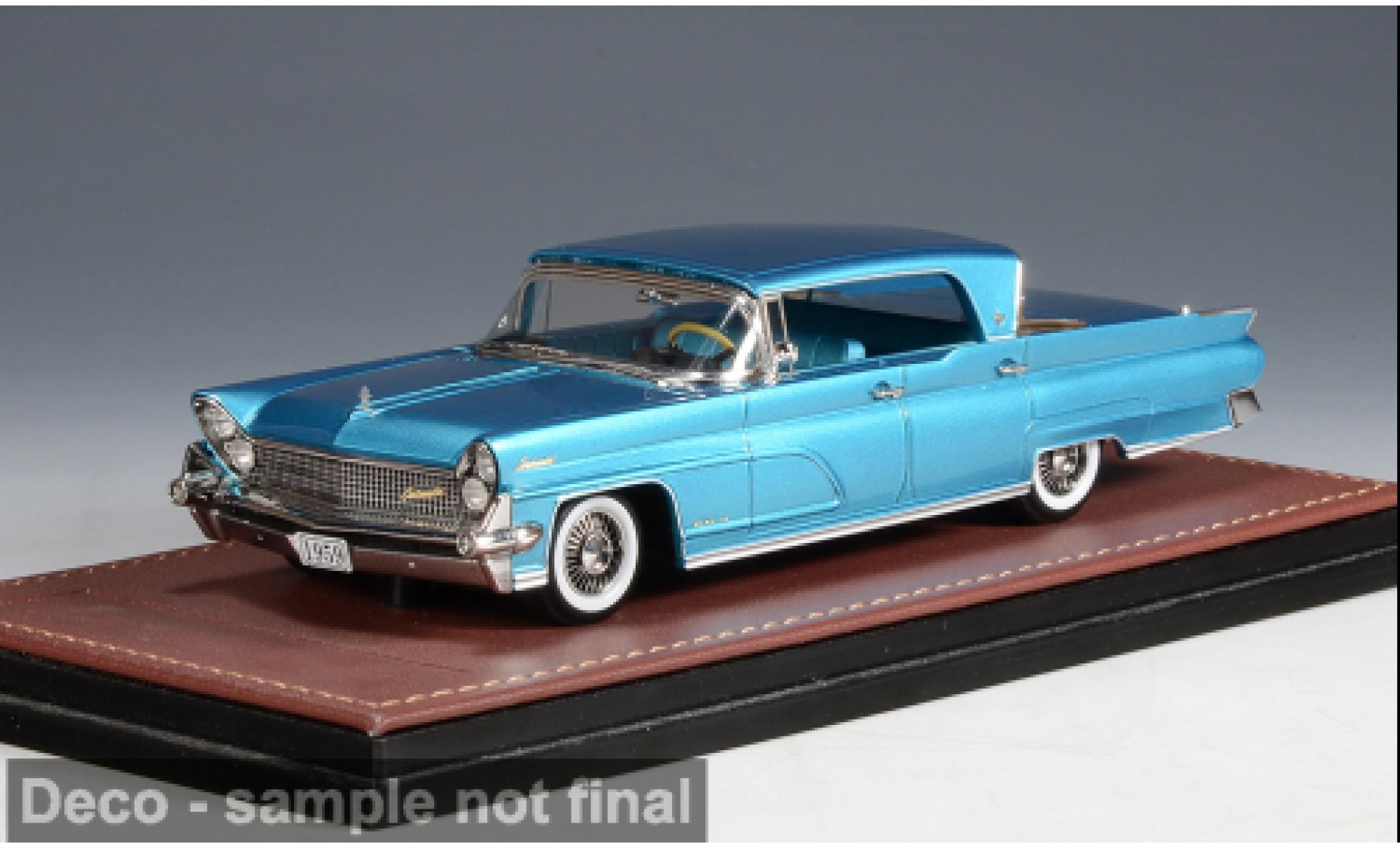 Lincoln Continental 1/43 GLM Mark IV Sedan blue 1959 1:43 diecast model cars