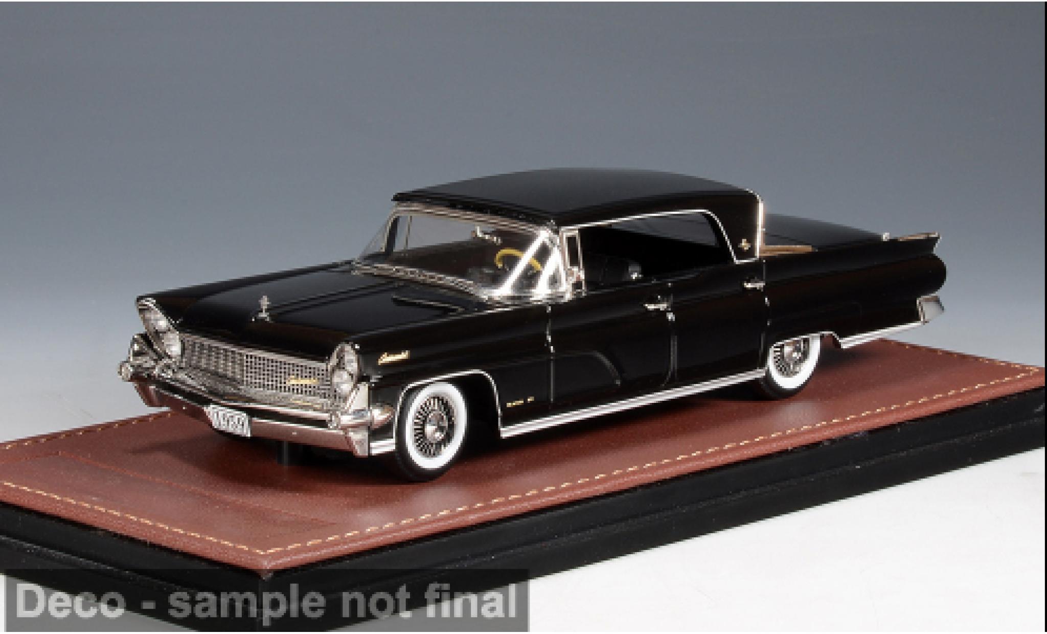 Lincoln Continental 1/43 GLM Mark IV Sedan black 1959 1:43 diecast model cars