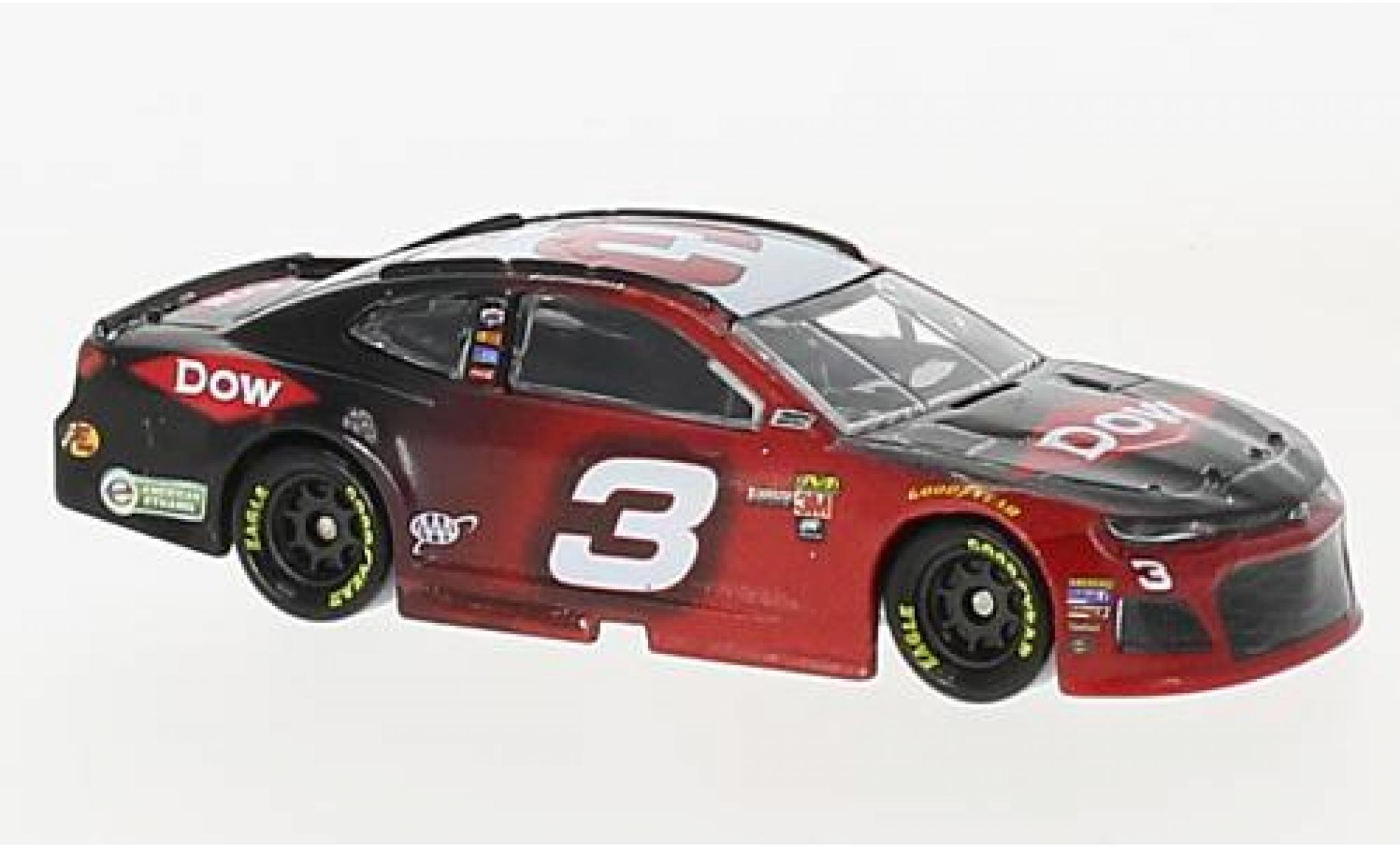 Chevrolet Camaro 1/64 Lionel Racing No.3 RCR Dow Nascar 2018 A.Dillon sans Vitrine diecast model cars