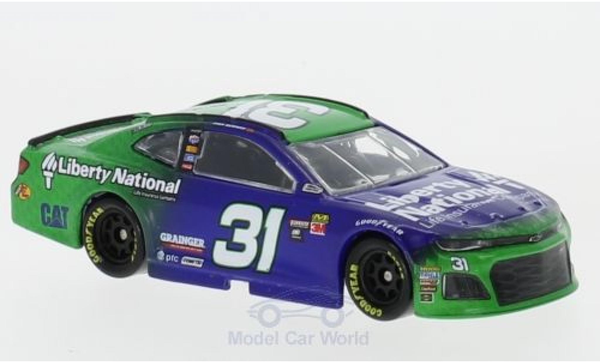 Chevrolet Camaro 1/64 Lionel Racing No.31 Richard Childress Racing Liberty National Nascar 2018 R.Newman diecast model cars