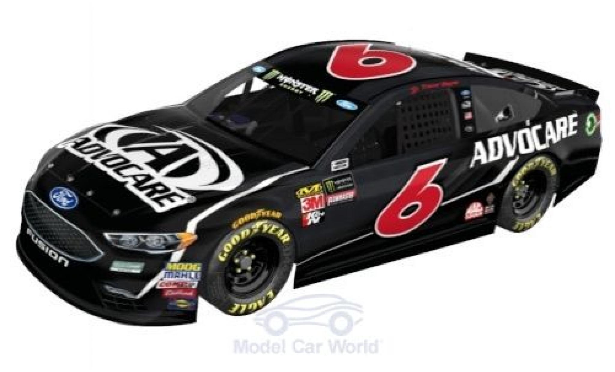 Ford Fusion 1/64 Lionel Racing No.6 Roush Fenway Racing Advocare Nascar 2018 T.Bayne diecast model cars