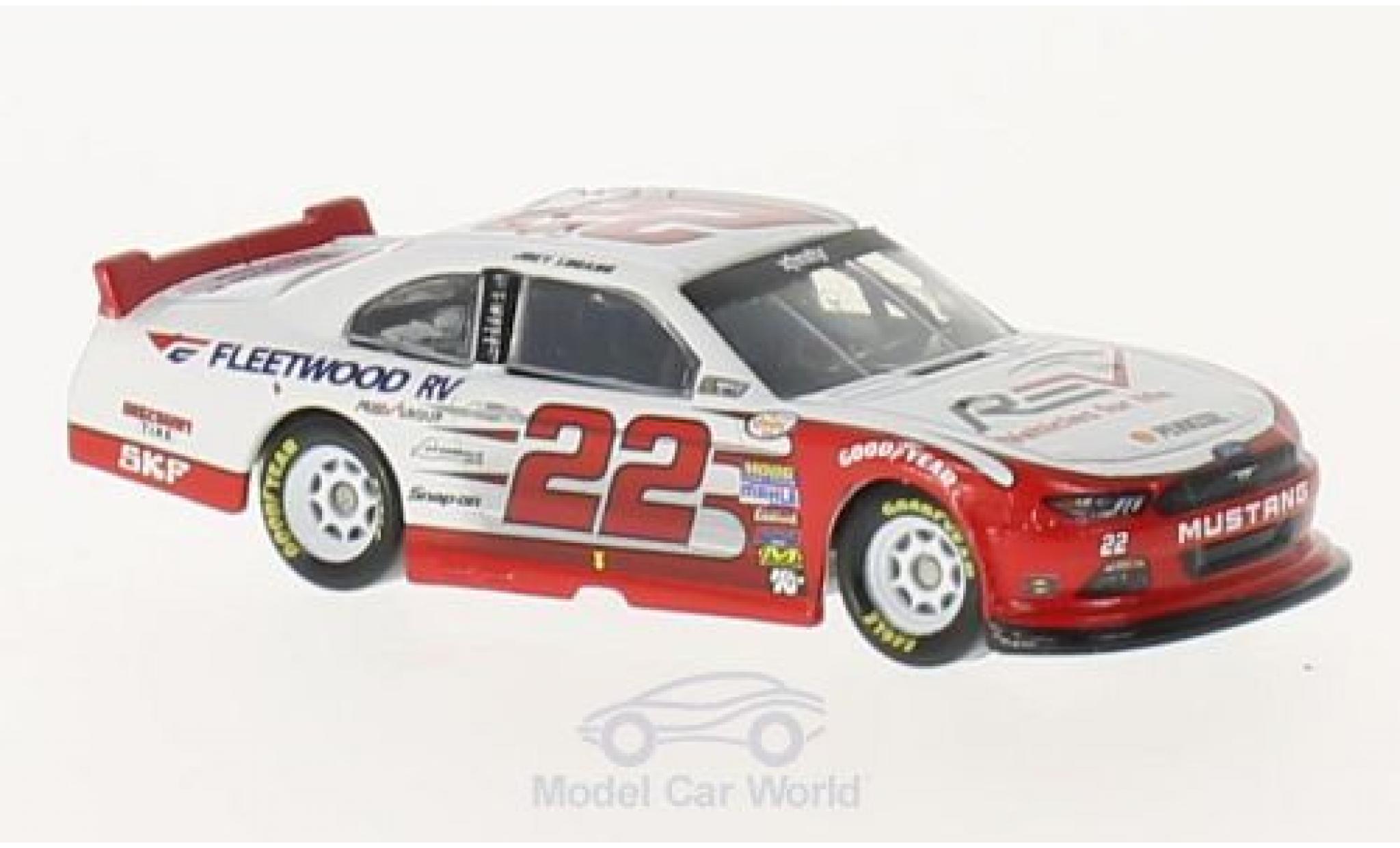 Ford Mustang 1/64 Lionel Racing No.22 Fleetwood RV Nascar 2016 J.Logano diecast model cars