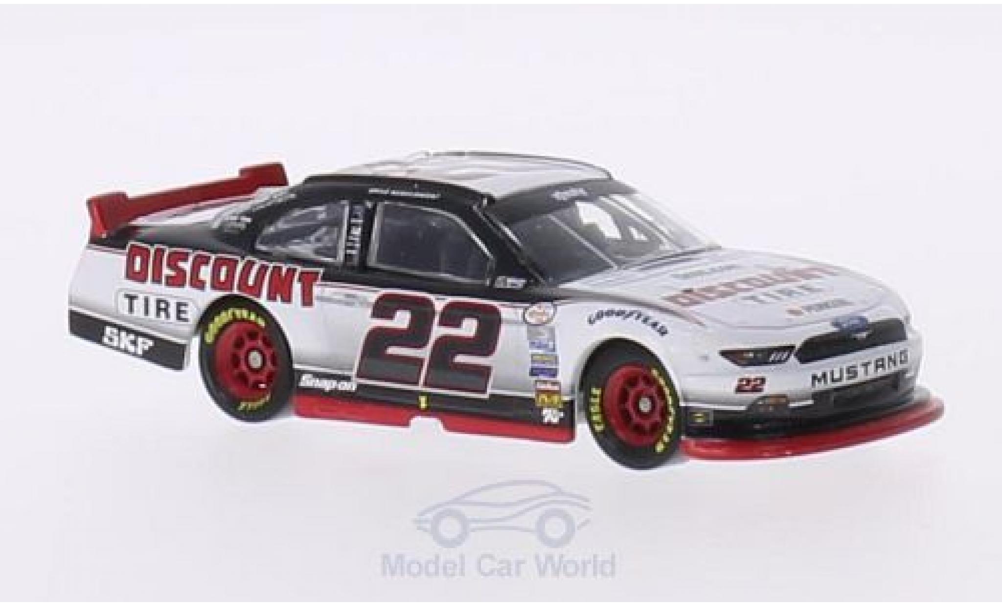Ford Mustang 1/64 Lionel Racing No.22 Team Penske Discount Tire Nascar 2016 B.Keselowski diecast model cars