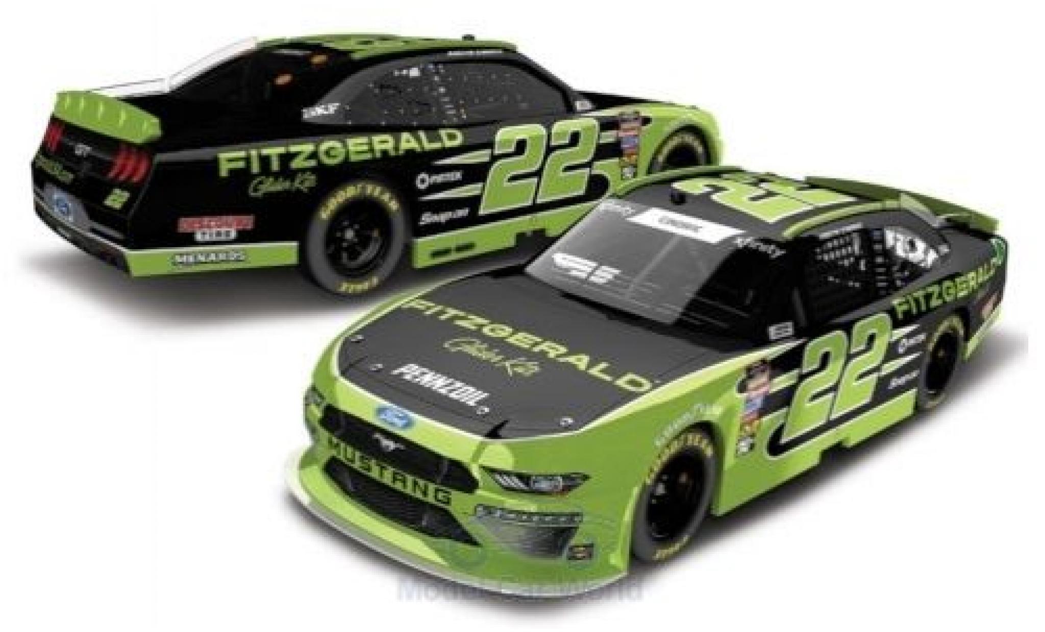 Ford Mustang 1/64 Lionel Racing No.22 Team Penske Fitzgerald Nascar 2018 A.Cindric diecast model cars
