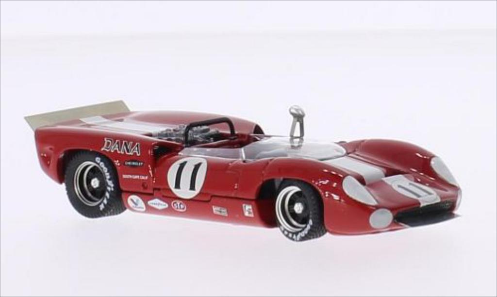 Lola T70 1/43 Best Spyder RHD No.11 Bridgehampton 1967 diecast model cars