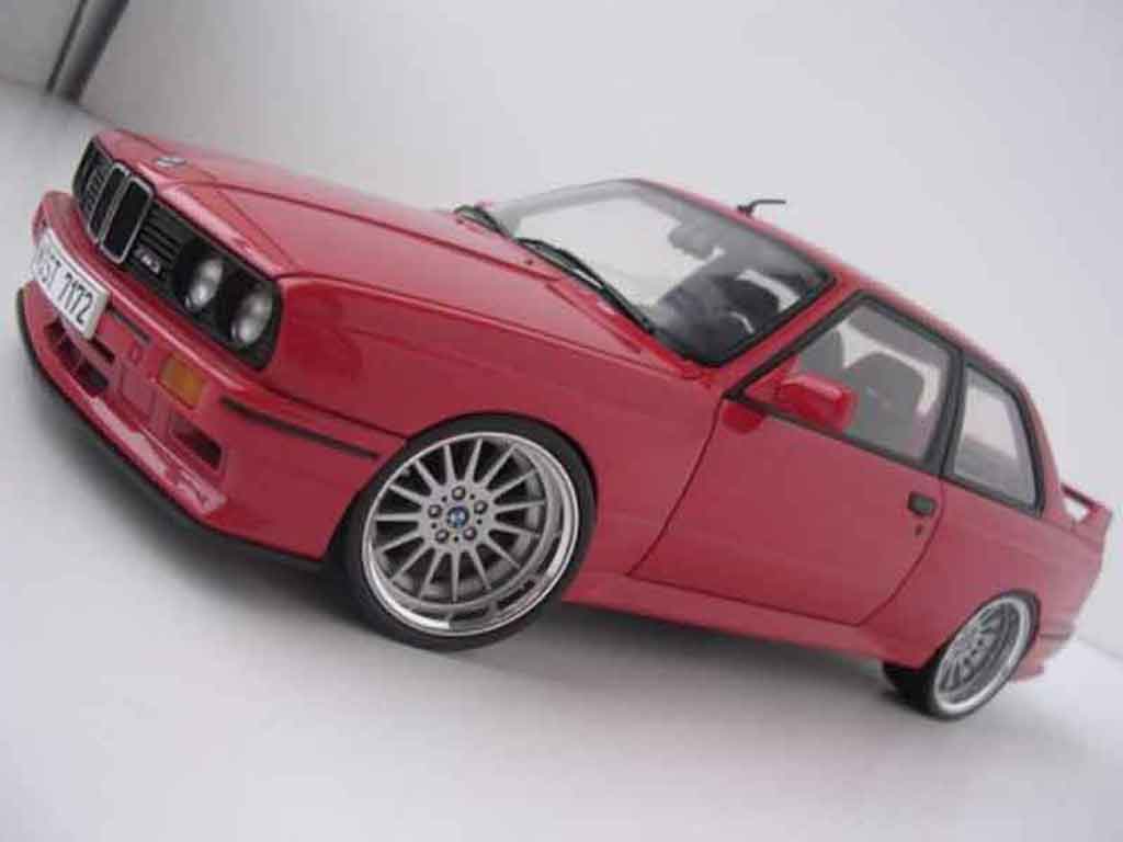Bmw M3 E30 1/18 Autoart Alpina E30 jantes chromees diecast model cars