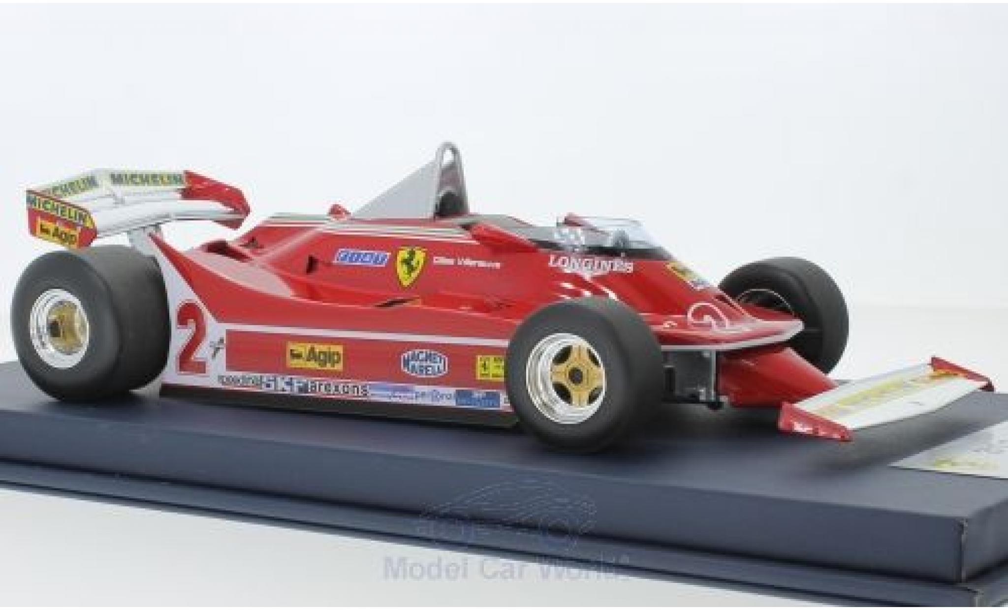 Ferrari 312 1/18 Look Smart T5 No.2 Formel 1 GP Kanada 1980 G.Villeneuve diecast model cars